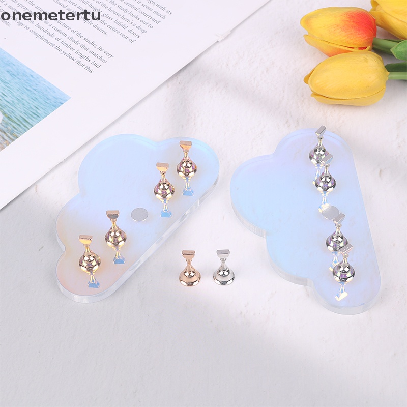 Giá Đỡ Trưng Bày Móng Tay Giả Hình Đám Mây Bằng Acrylic