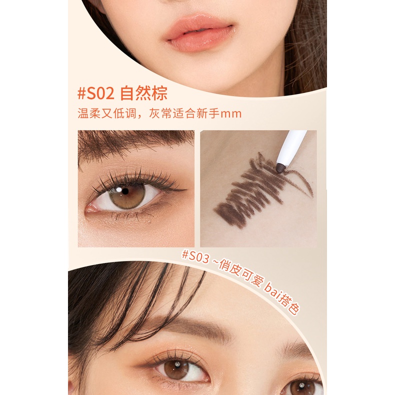 Bút Kẻ Mắt Dạng Gel Siêu Mỏng 1.0MM Chống Nước Lâu Trôi