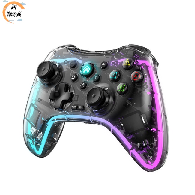 Tay Cầm Chơi Game Không Dây Nhiều Màu Sắc Cho Iphone / Switch / Android Phone / Pc Rgb