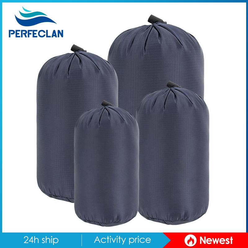 [Perfeclan] 4 Túi Ngủ Nylon Nén Gọn Nhẹ Dùng Khi Đi Du Lịch
