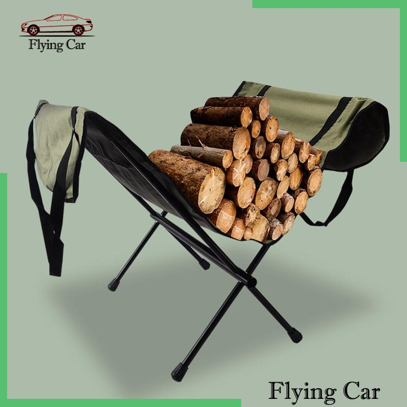 Túi Tote Gỗ Lửa Cỡ Lớn Đựng Củi Tiện Dụng Mang Theo Du Lịch Cắm Trại BBQ Lzdjfmy2