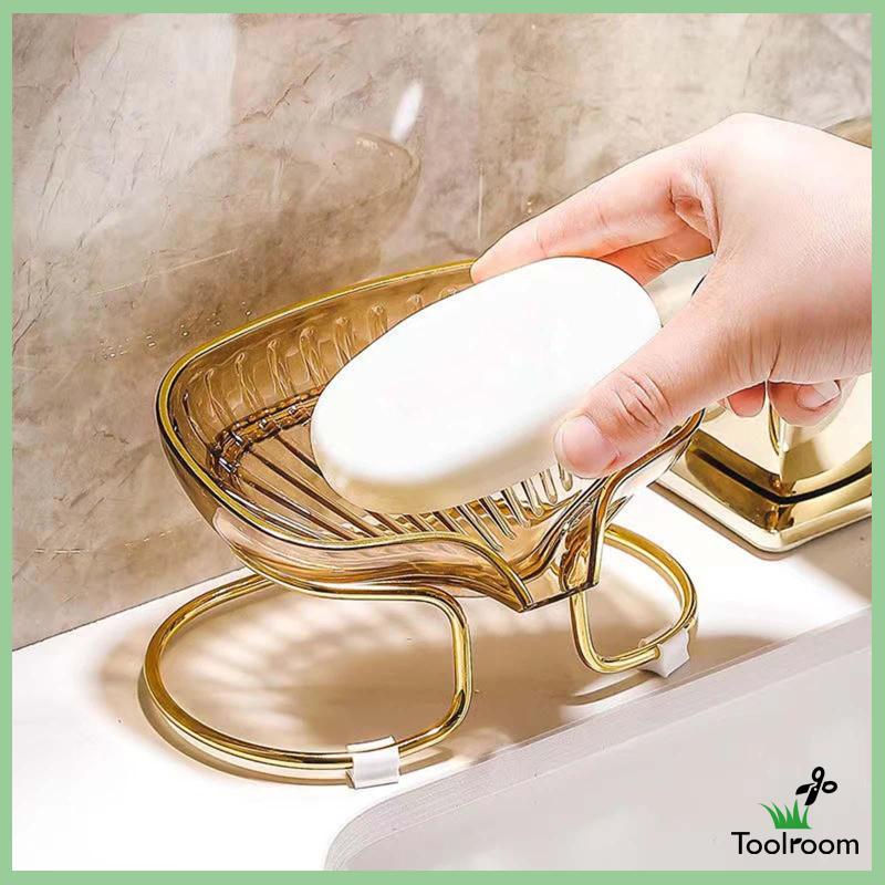 Khay Đựng Xà Phòng Ráo Nước Kèm Giá Đỡ Tiện Dụng Cho Bồn Tắm