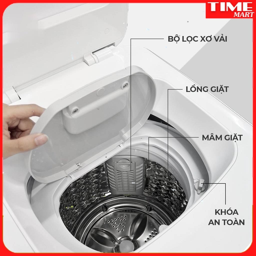 Máy giặt khử trùng thông minh mini 3kg Xiaomi Mijia Pro XQB30MJ101 kết nối App thông minh độ ồn thấp