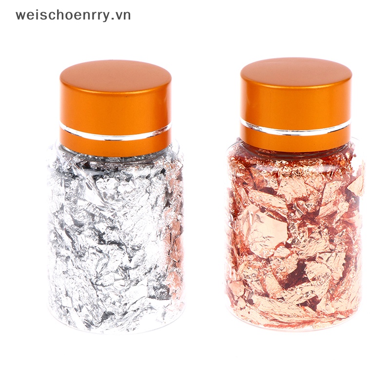 5g Lá Vàng Lá Phụ Kiện Trang Trí Móng Tay Nghệ Thuật