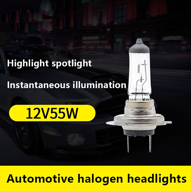 1 Bóng Đèn Pha Xenon H7 55W 12V Ánh Sáng Cao / Thấp Chuyên Dụng Cho Xe Hơi