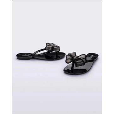 Dép Xỏ Ngón Đế Phẳng Mạ Vàng Phong Cách Melissa Thời Trang Mùa Hè Mới Đơn Giản Cho Nữ