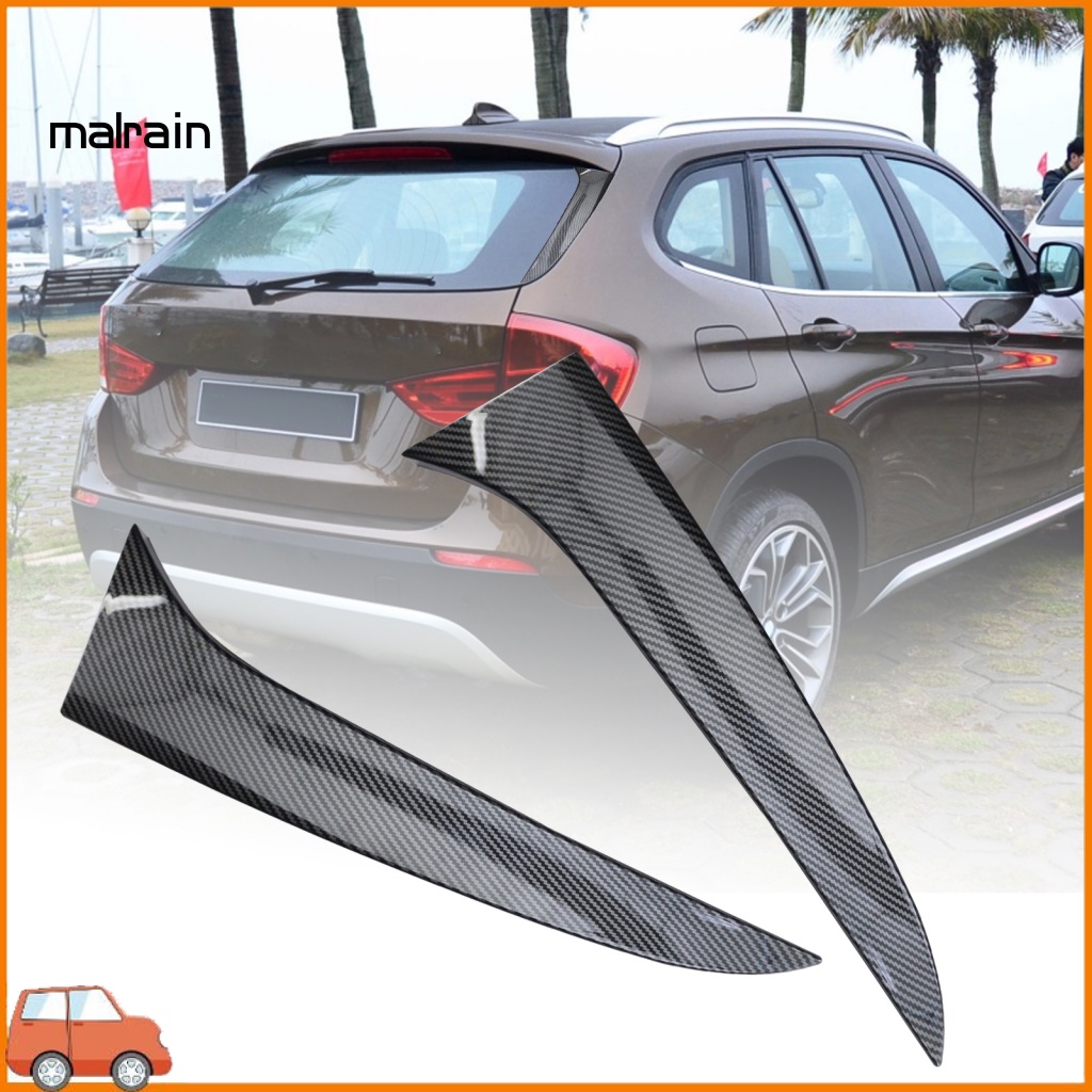 Bộ 2 Miếng Dán Trang Trí Cửa Sổ Xe Hơi BMW E84 2009-2015 Bằng ABS