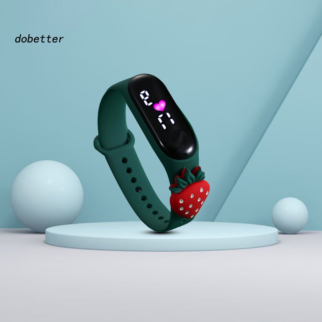 &lt; Dobetter &gt; Đồng Hồ Điện Tử Màn Hình LED Kỹ Thuật Số Chống Thấm Nước Thời Trang Unisex Cho Học Sinh