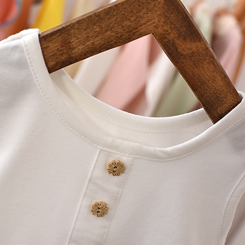 Áo Thun cotton Mỏng Không Tay Phong Cách Hàn Quốc Mới Cho Nữ