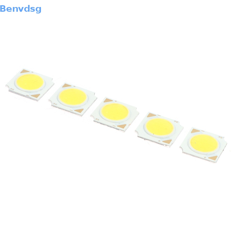 Set 5 Chip Đèn LED COB 3 / 5 / 7 / 10 / 12W 13 * 13mm 300mA Chất Lượng Cao
