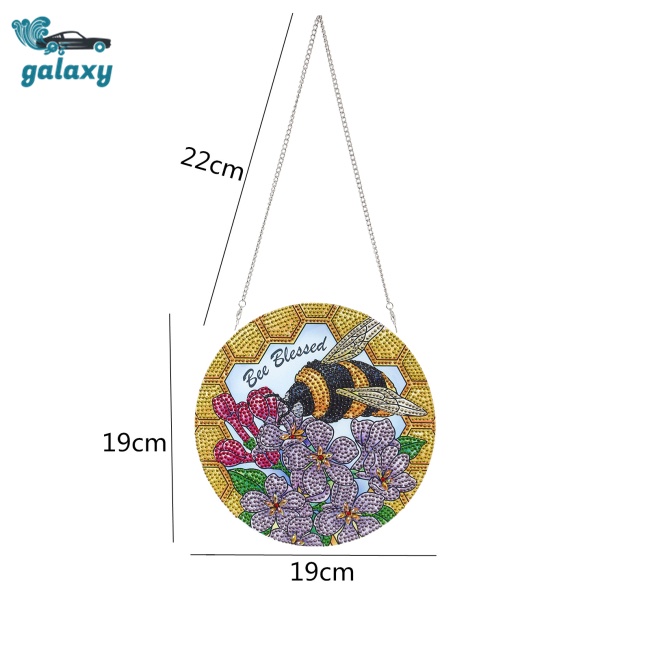 Galaxy Bộ Tranh Đính Đá Tự Làm Họa Tiết Chú Ong Đáng Yêu Trang Trí Nhà Cửa