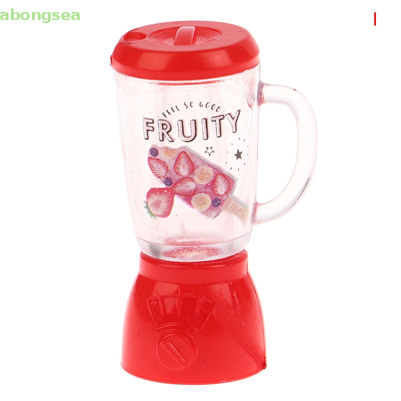 Abongsea Mô Hình Máy Ép Nước Trái Cây Tỉ Lệ 1: 12 Trang Trí Nhà Búp Bê