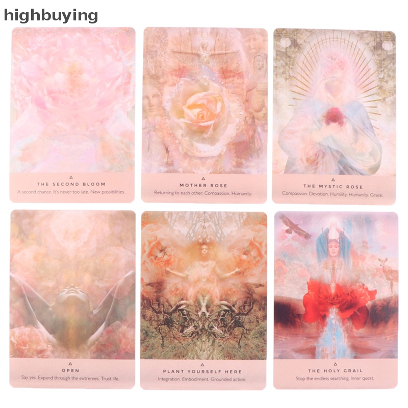 Bộ Thẻ Bài tarot Gia Đình hbvn belle the rose oracle