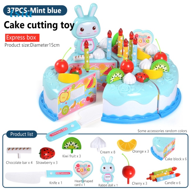 Bộ 37 Món Đồ Chơi Cắt Bánh Sinh Nhật Cho Bé