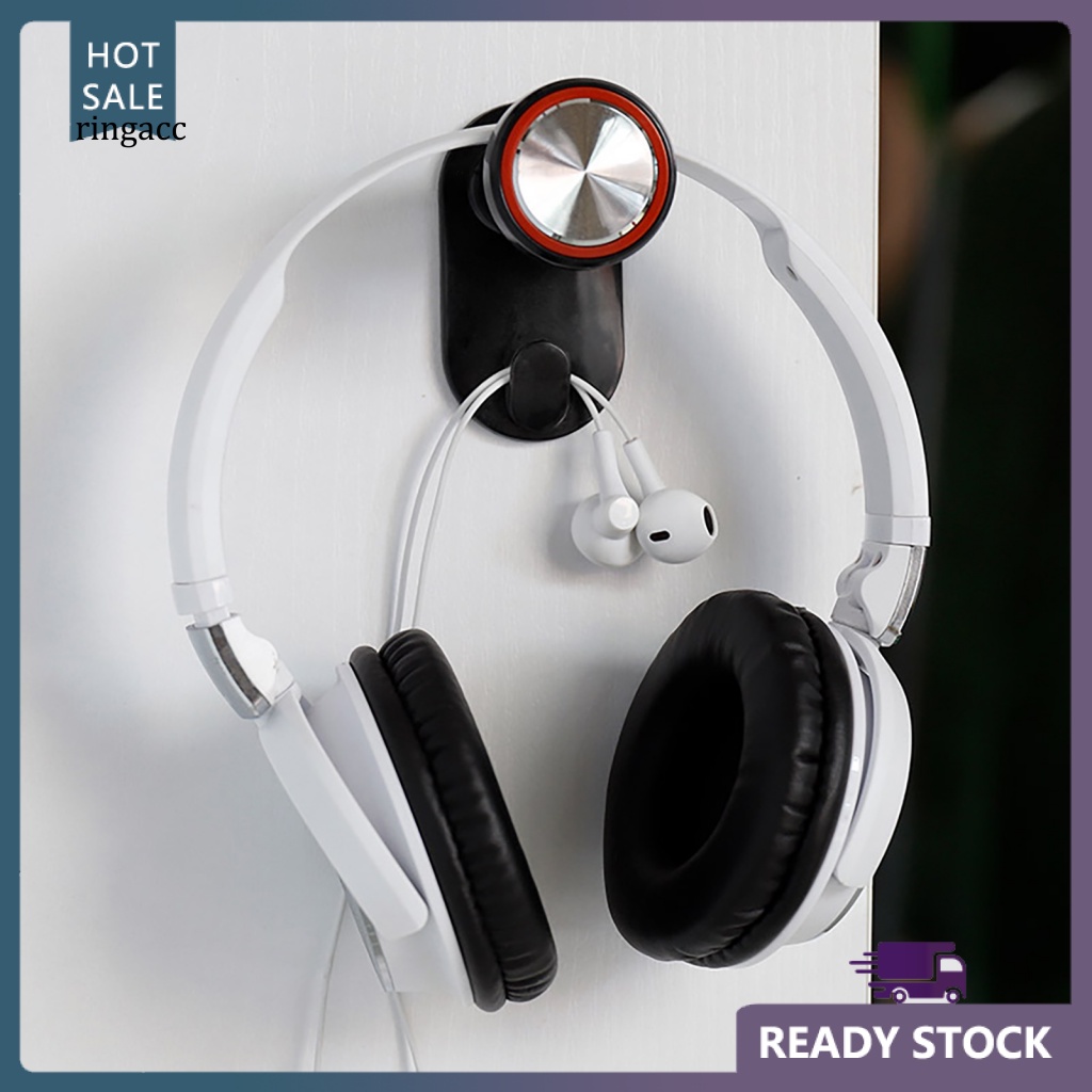 Rga Giá Đỡ Tai Nghe Bằng ABS Có Thể Thu Gọn Kích Thước Nhỏ Dễ Lắp Đặt Tiện Dụng