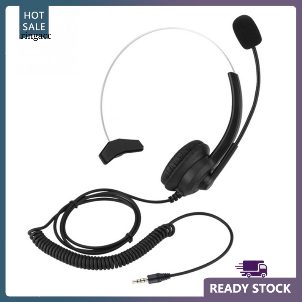 Tai Nghe Chống Ồn RGA H300 Giắc Cắm 3.5mm 2.5mm RJ9 Dành Cho Điện Thoại