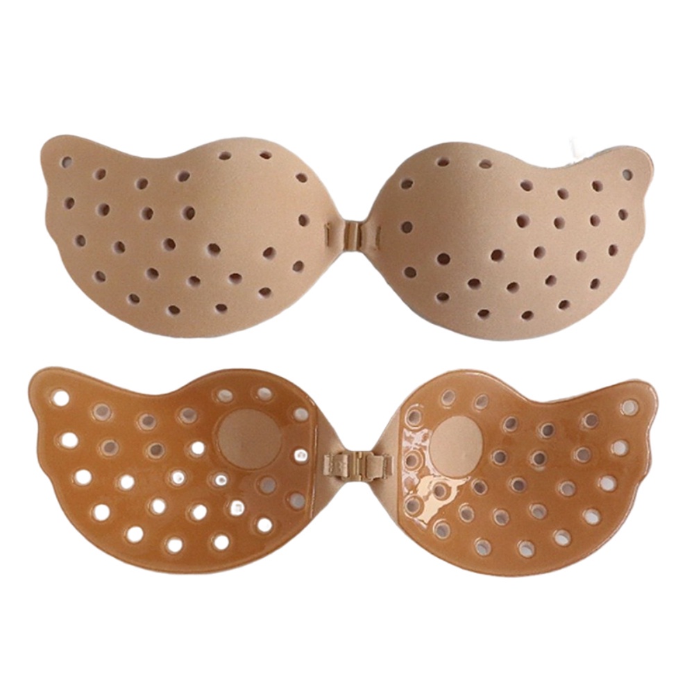 Miếng Dán Nâng Ngực Không Dây Bằng Silicon Tự Dính Thoáng Khí Cho Nữ