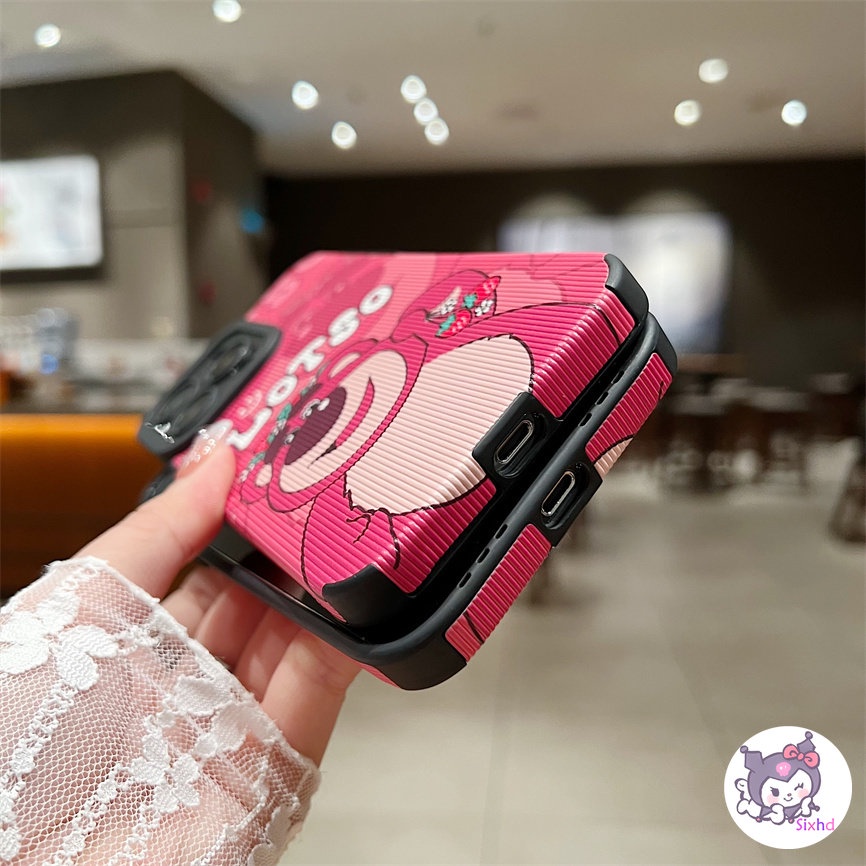 Ốp Điện Thoại Silicone Mềm Chống Sốc In Hình Gấu Cho iPhone 14 13 12 11 Pro Max SE2020 X Xr Xs Max 8 7 Plus XJJJJ