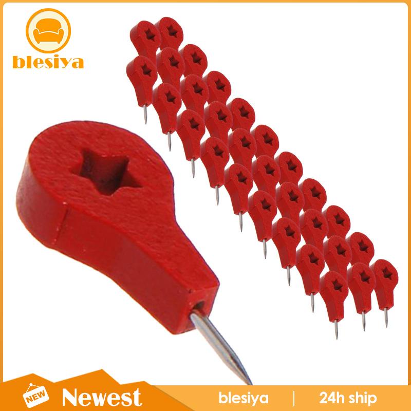 [Blesiya] Set 30 Nút Bần Nhấn Tay Cái Làm Thủ Công Gắn Tường Độc Đáo