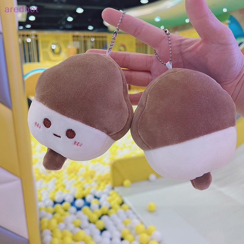 Móc Khóa Hình Cây Kem Nhồi Bông Mềm Mại Đáng Yêu