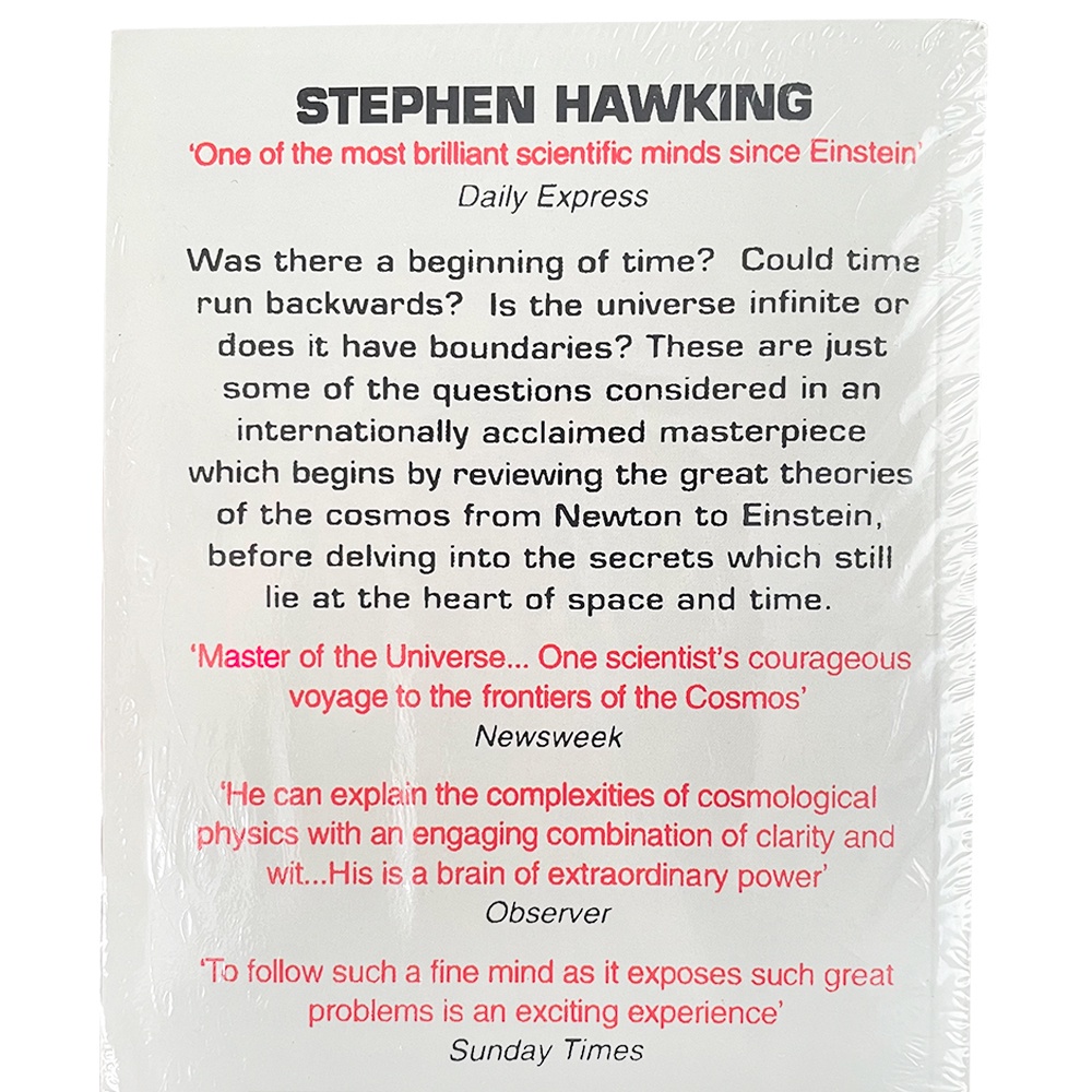 Lịch Sử Thời Gian Ngắn Stephen Hawking Hawking Youth Extracurricular Reading Lịch Sử Ngắn Một Lần Lịch Sử Thời Gian A Brief History of Time English Original Hawking Youth Extremecurricular Reading Youth