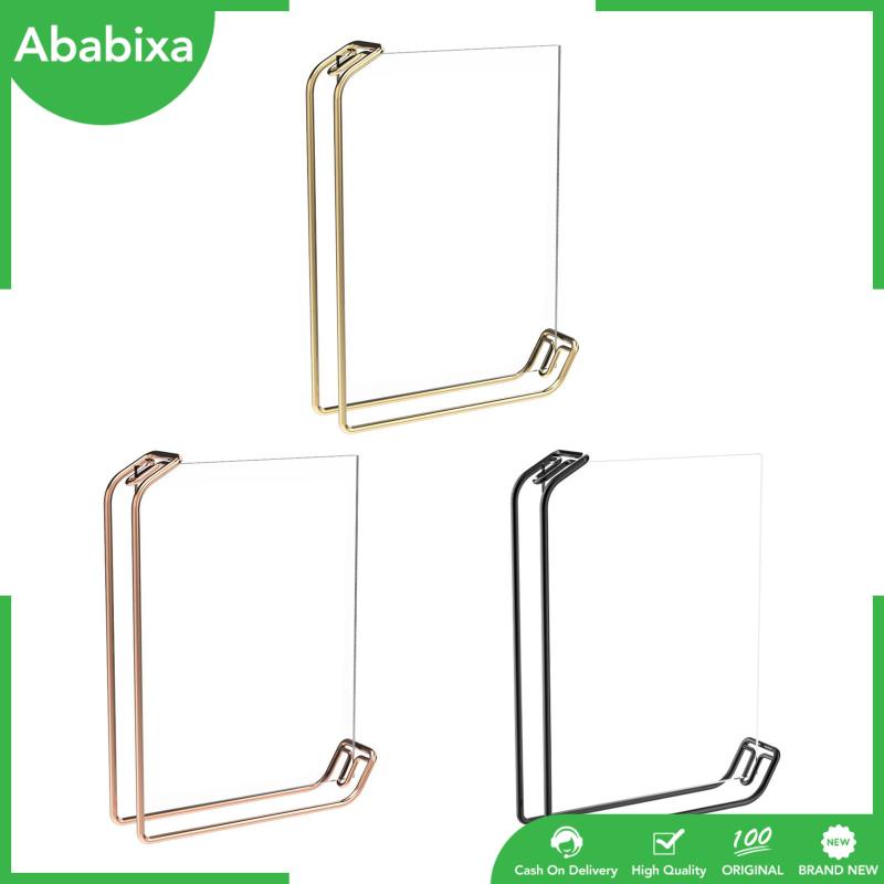 Khung Ảnh Acrylic Trong Suốt Có Nam Châm Để Bàn Trang Trí