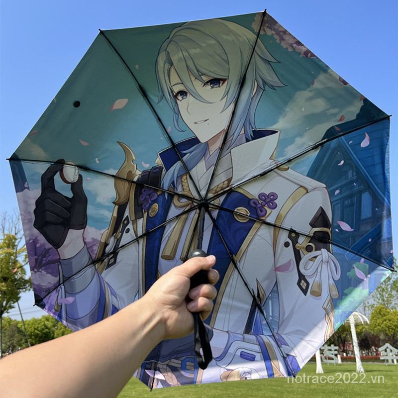 ★Genshin Impact★Dù Che Nắng In Nhân Vật Game Wander & Klee & Nilou umbrella Shenhe & Ayato & Scaramouche