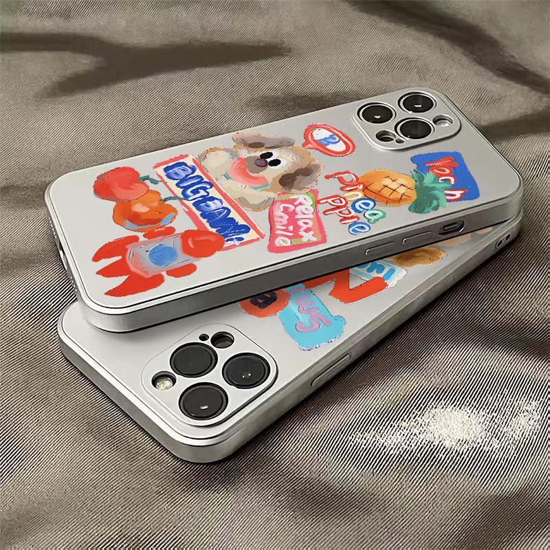 Ốp Điện Thoại TPU Silicon Mềm Chống Sốc Mạ Điện Cho IPhone 14 13 12 11 Pro XS Max XR X 8 + 7 6S Plus