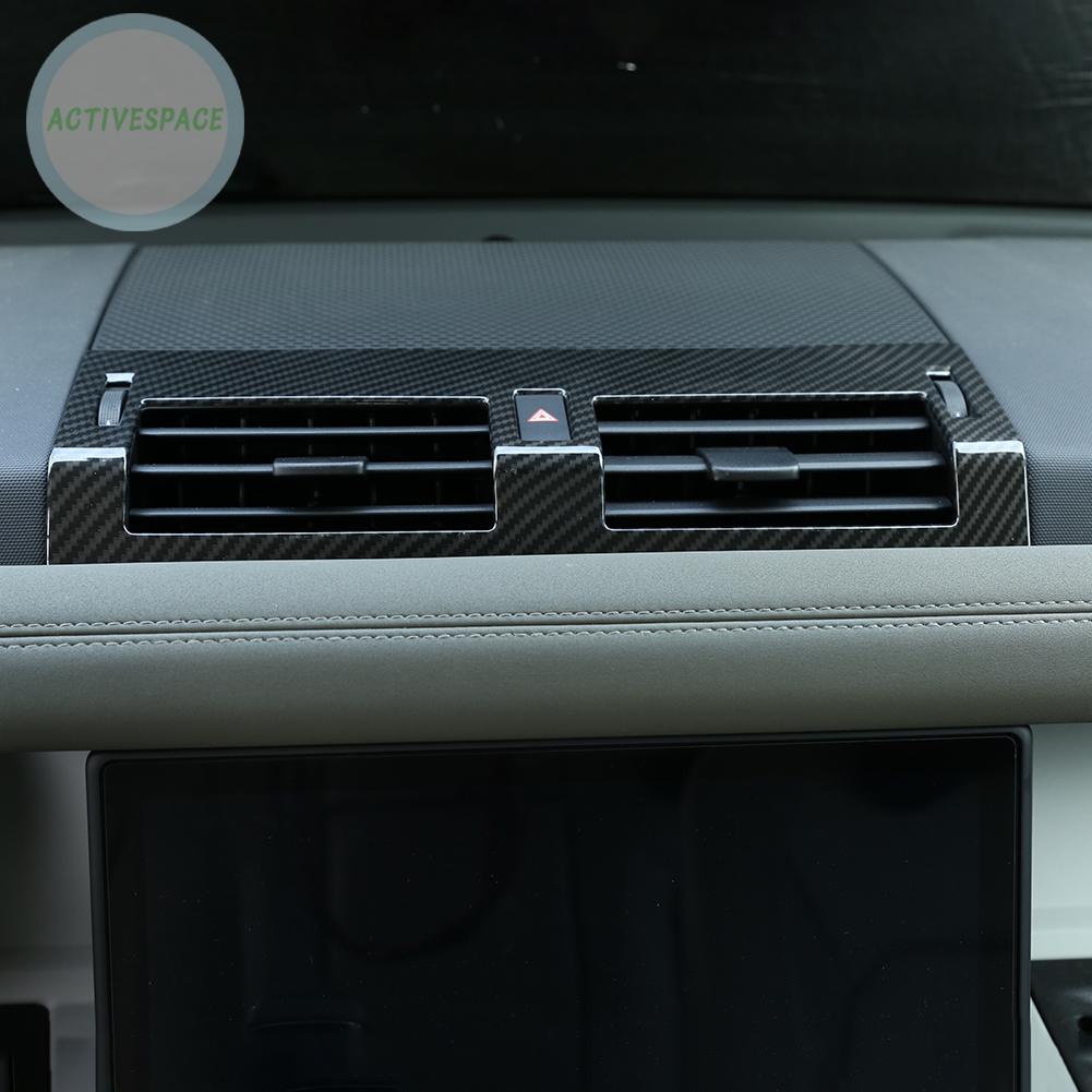 ABS Carbon Fiber Center Air-Vent Outlet Cover For-Land Rover Defender 2020-2022【LAND ROVER】