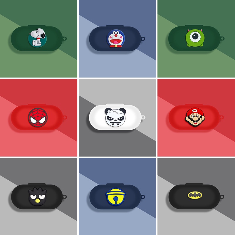 Vỏ Bảo Vệ Hộp Sạc Tai Nghe Sony WF-C700 Bằng Silicon Họa Tiết Hoạt Hình Dễ Thương