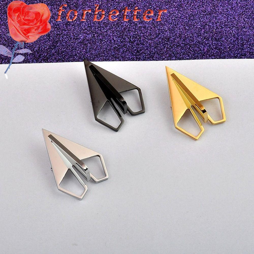 Ghim Cài Áo Bằng Thép Titan Họa Tiết Bướm / Trái Tim Đáng Yêu Dành Cho Nữ