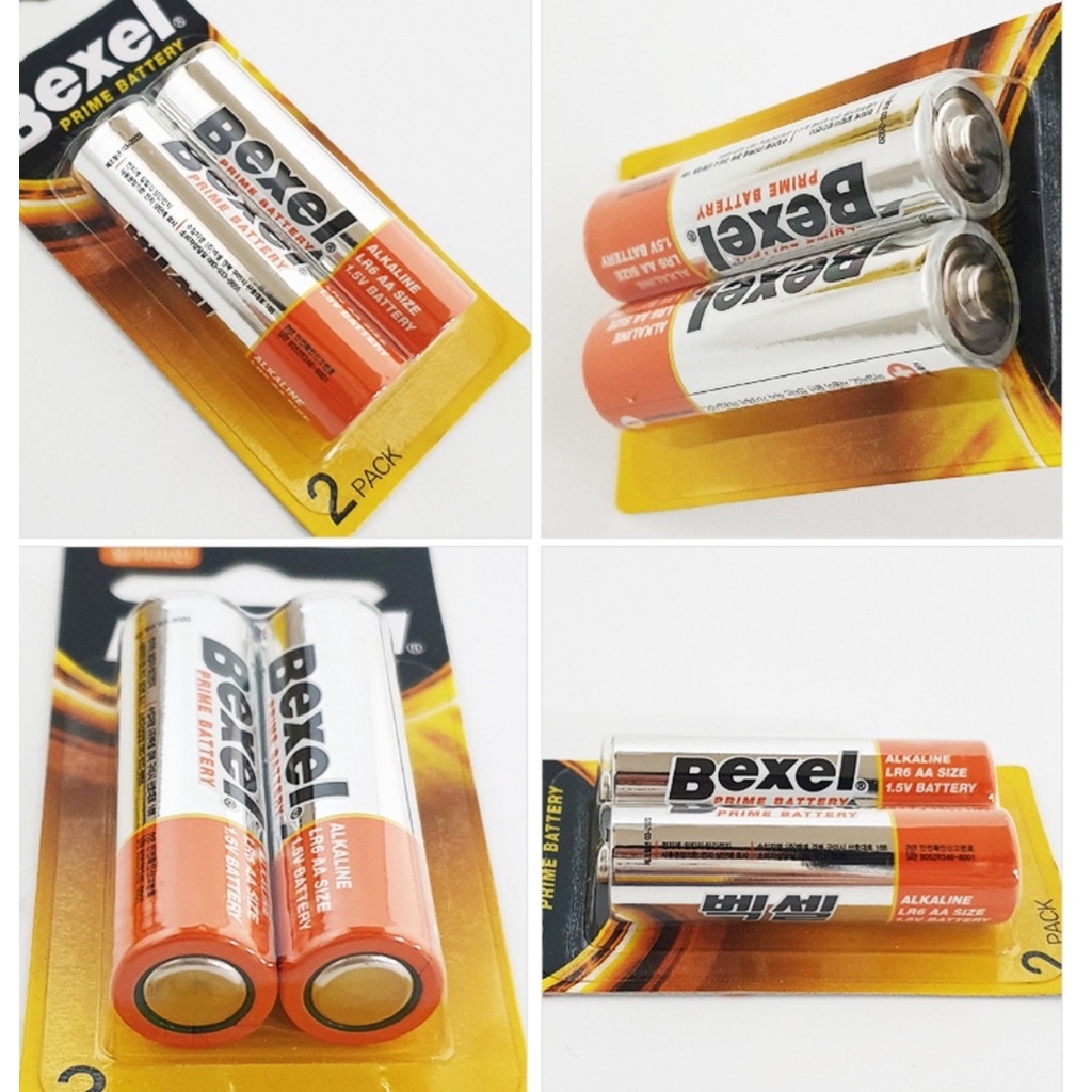 pin của từ bexel hàn quốc 1 vỉ 2 viên