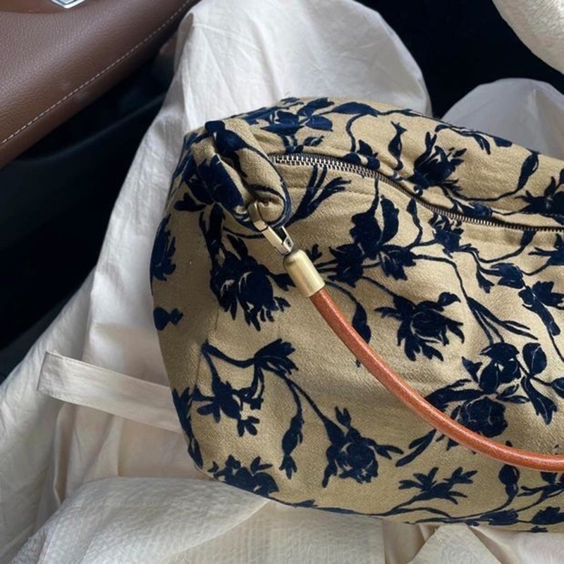 Ielgy Túi Xách Đeo Dưới Gầm Tay Màu Vàng Phong Cách Cổ Điển Thời Trang Cho Nữ