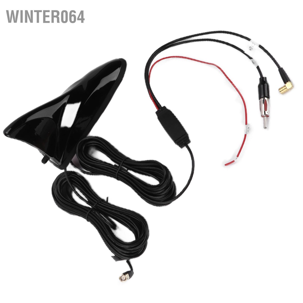 Winter064 Ăng-ten Hình Vây Cá Mập 470‑860MHz Được Gắn Trên Mái Đa Năng Cho Hộp Truyền Kỹ Thuật Số Xe Hơi