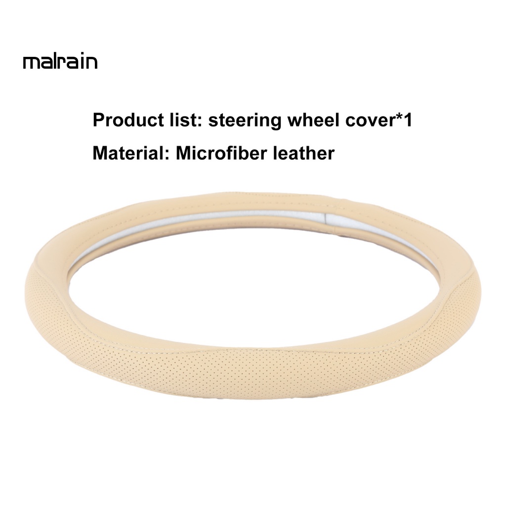 Vỏ Bọc Vô Lăng Xe Hơi Chất Liệu Giả Da Siêu Bền