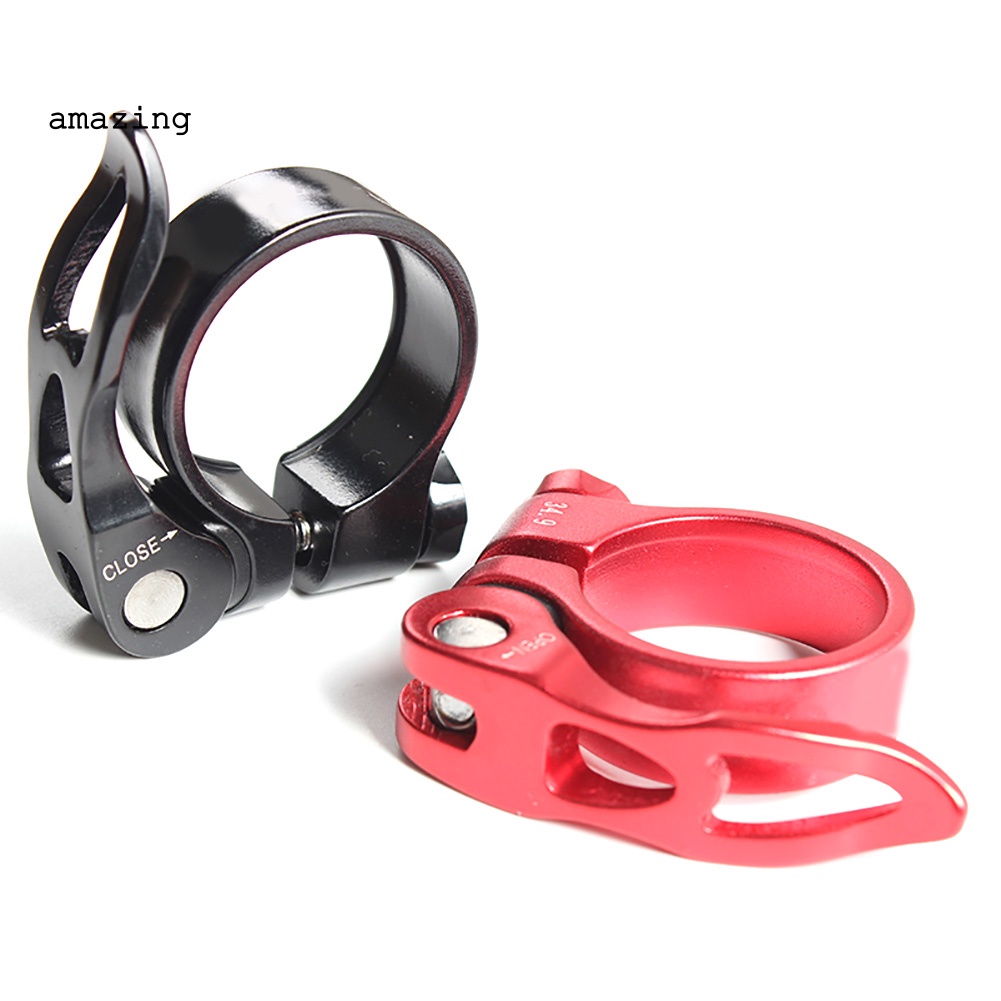 Kẹp Cố Định Yên Xe Đạp Leo Núi Bằng Hợp Kim Nhôm 34.9mm Tháo Lắp Nhanh Tiện Lợi