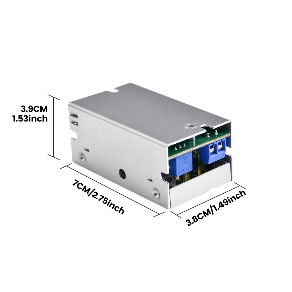 RIRIHI Mô đun hạ áp 200W 15A DC-DC 8-60V xuống 1-36V chuyên dụng