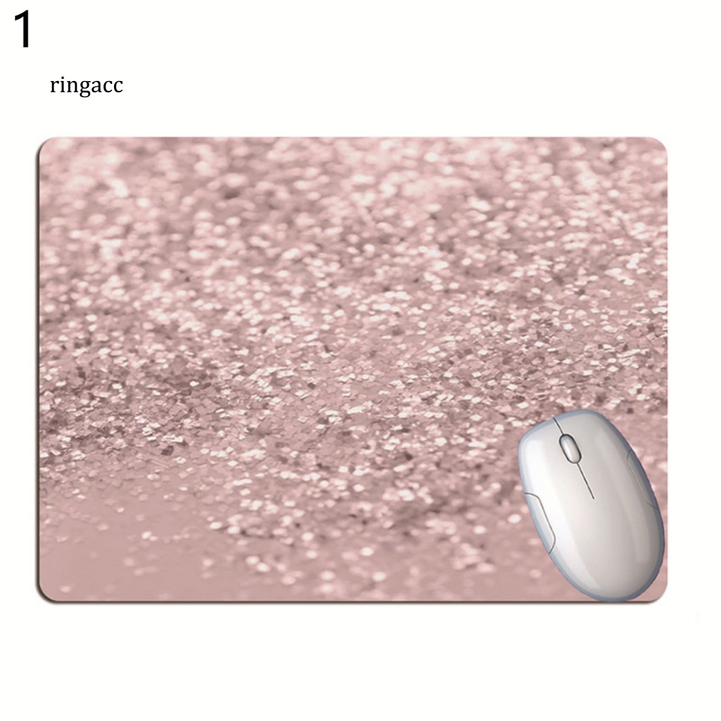 Tấm Lót Chuột RGA Bằng Thủy Tinh Mềm Chống Trượt Kết Cấu Mịn Màng Dành Cho Văn Phòng