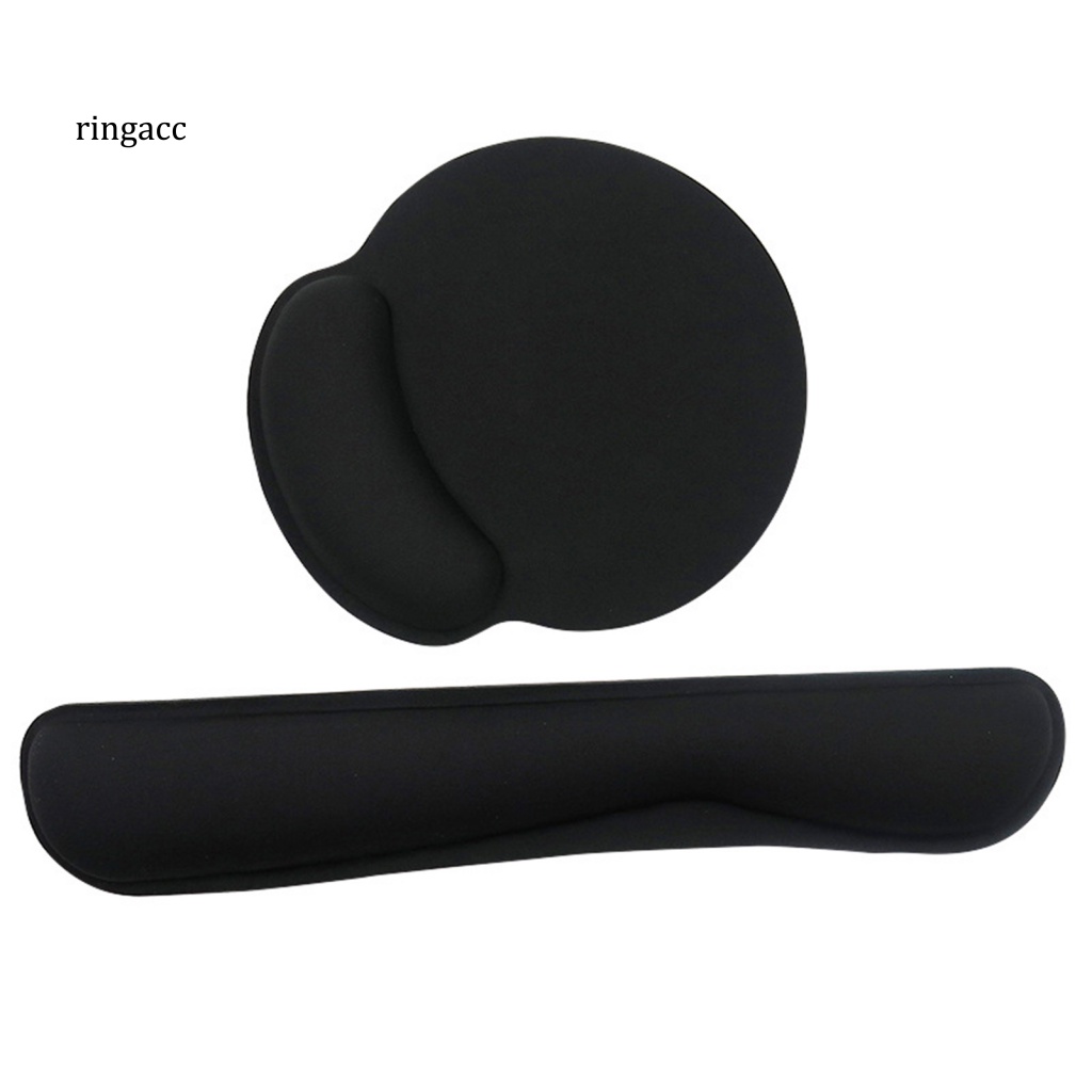 Rga 1 Bộ Đệm Cao Su Siêu Mềm Thoáng Khí Chống Mài Mòn Chống Thấm Nước Thiết Kế Tiện Dụng Lót Chuột Và Bàn Phím Cho Văn Phòng