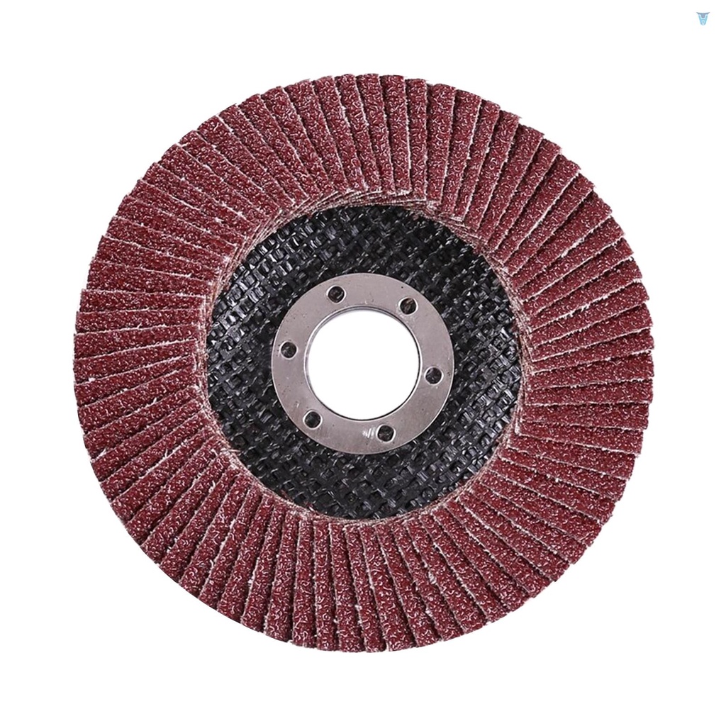 Set 20 Đĩa Mài Bằng Nhôm Oxide Tương Thích Với Máy Mài Góc 4.5 &quot;