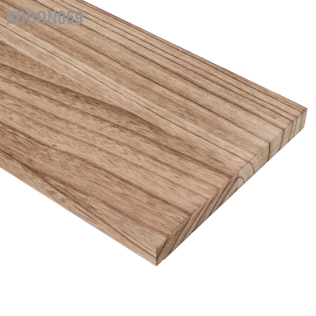 Boron069 Bộ 3 Gỗ Nổi Kệ Treo Tường Có Giá Để Đồ Tam Giác Sắt Chân Đế