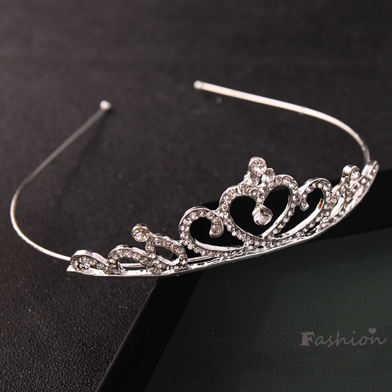 Vương Miện Công Chúa Đính Đá Thời Trang Cho Nữ