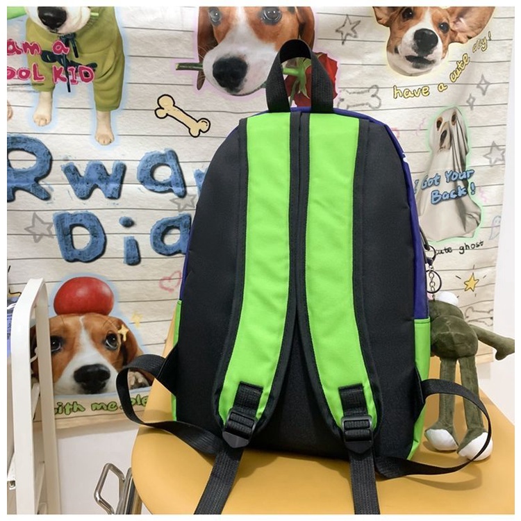 Ba Lô Đi Học / Du Lịch Kích Thước 31X42X12 Họa Tiết Graffiti Kích Thước Lớn Mới Cho