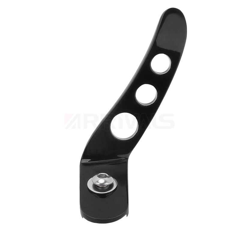 Bàn Đạp Chân Chống Mở Rộng Màu Đen Cho Xe Mô Tô Harley Touring Road King Street Glide FLHX FLHR CVO Ultra 1991- 2022