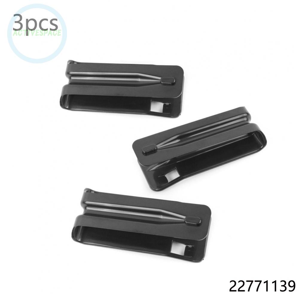 3x For Chevy For Silverado 1500 08-13 Crew Rear-Seats Bumper Cushion Bracket【Chevrolet】