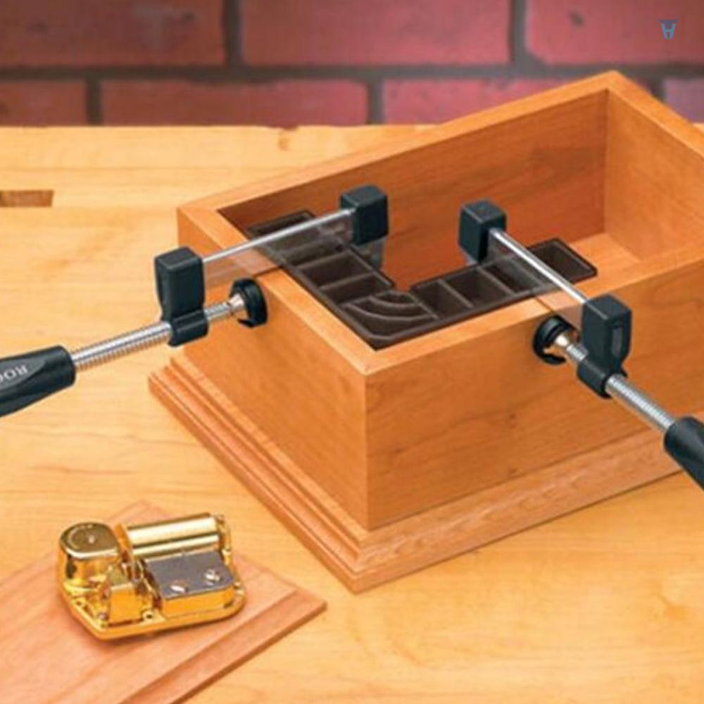 Bộ 2 Cái Dụng Cụ Bằng Nhựa Chính Xác 900 Độ Chính Xác Cao 900°Kẹp Cố Định Góc Phải Chuyên Dụng Cho Chế Biến Gỗ