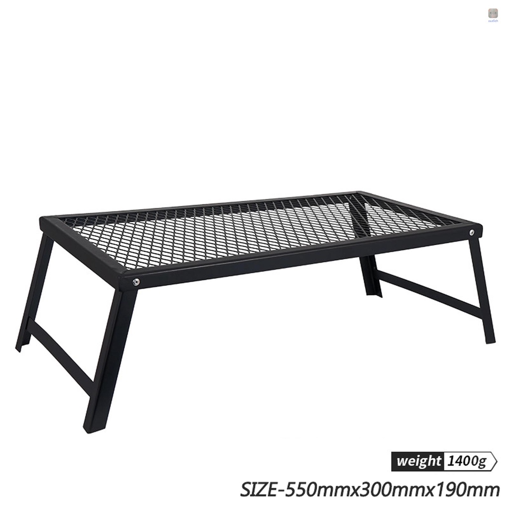 Bàn Lưới Nướng Bbq Chống Thấm Nước Có Thể Gấp Gọn Tiện Dụng Mang Theo Cắm Trại