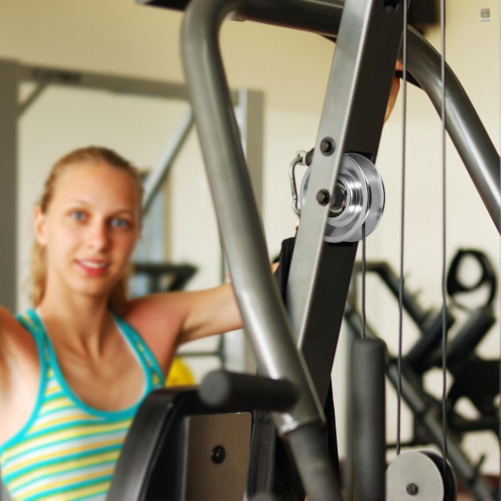 Bánh Xe Ròng Rọc Bằng Hợp Kim Nhôm Chuyên Dụng Cho Tập Gym