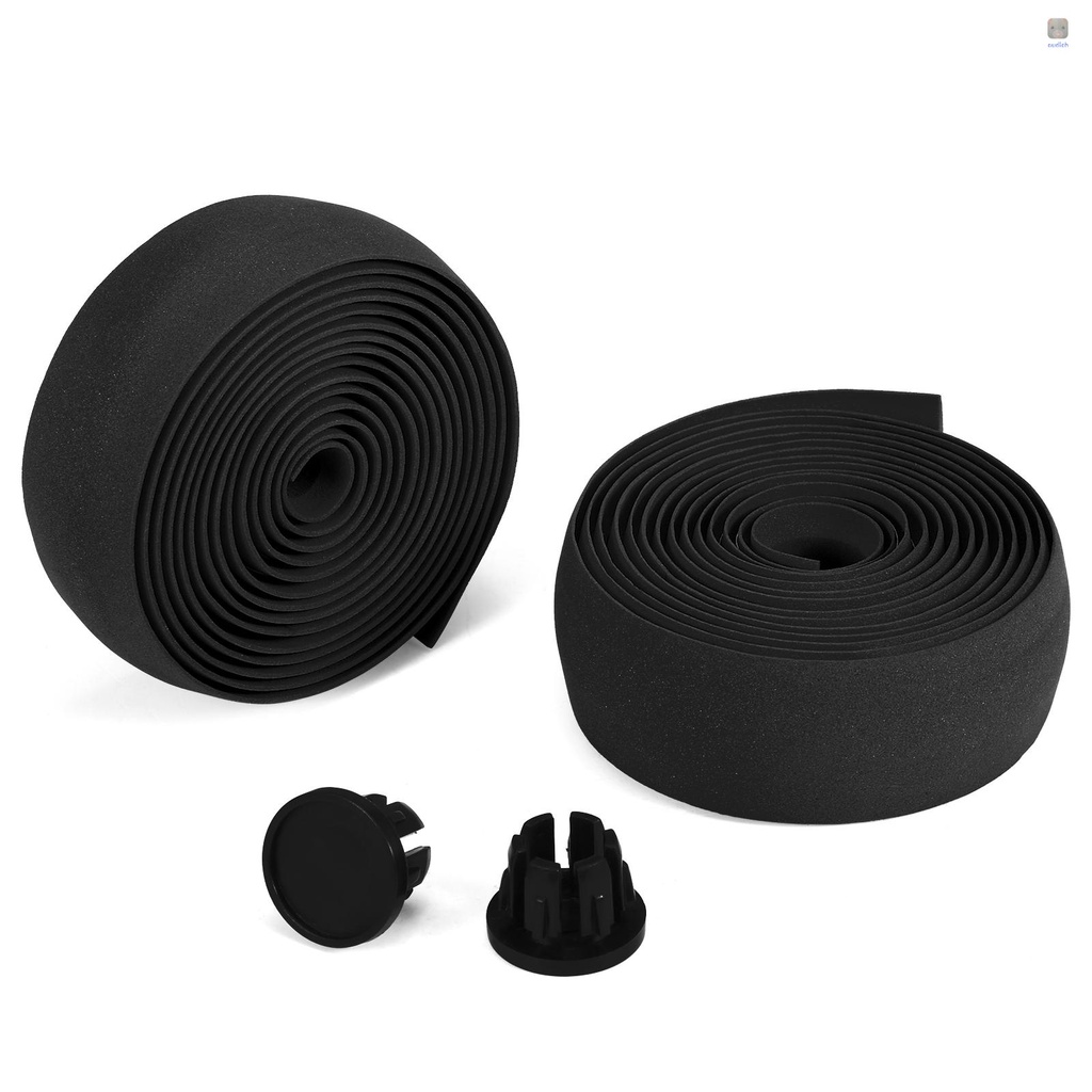 Bộ 4 Băng Quấn Tay Lái Xe Đạp Bằng EVA Mềm Mại Chống Trượt Chống Sốc