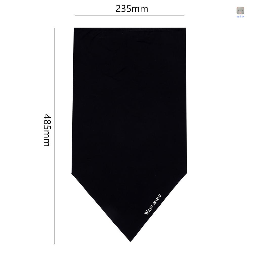 Khẩu Trang Bandana Bằng Lụa Lạnh Thoáng Khí Chống Tia UV Dùng Khi Chạy Bộ / Chạy Bộ